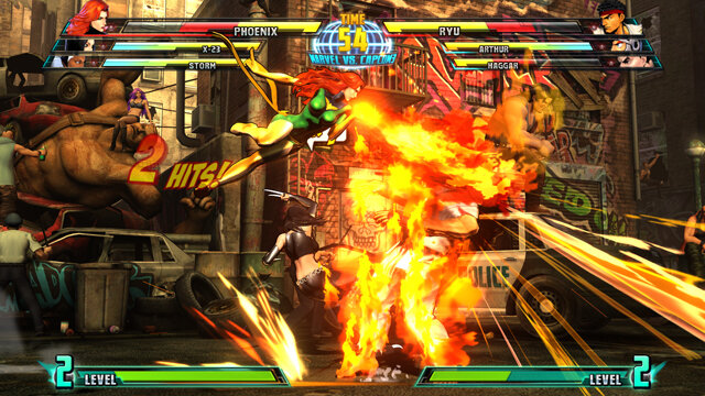 『MARVEL VS. CAPCOM 3』の最新映像公開－フェニックスとハガーが