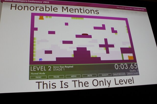 【GDC2011】2010年の革新的なゲームデザインを振り返る