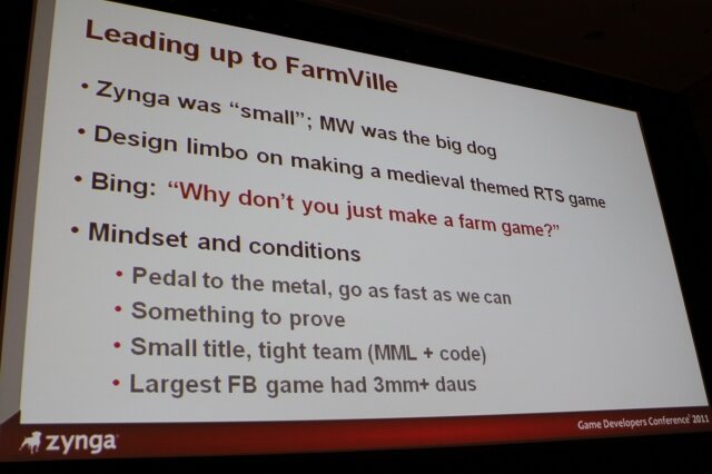 【GDC2011】ジンガが振り返る『FarmVille』から『CityVille』で得た教訓