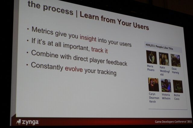 【GDC2011】ゲーム作りの方法を変える・・・スマートフォンで活躍するZynga with Friends