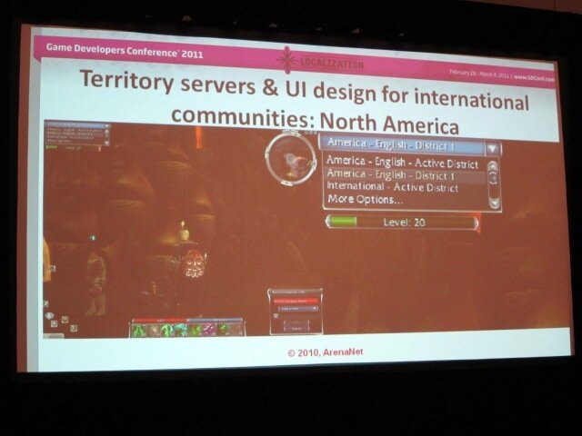 【GDC2011】ビジネスに裏打ちされたローカライズ・・・NC Softの『Guild Wars』