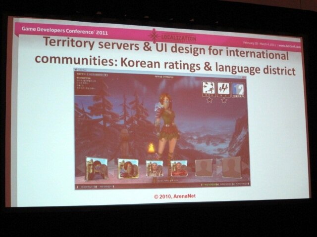 【GDC2011】ビジネスに裏打ちされたローカライズ・・・NC Softの『Guild Wars』