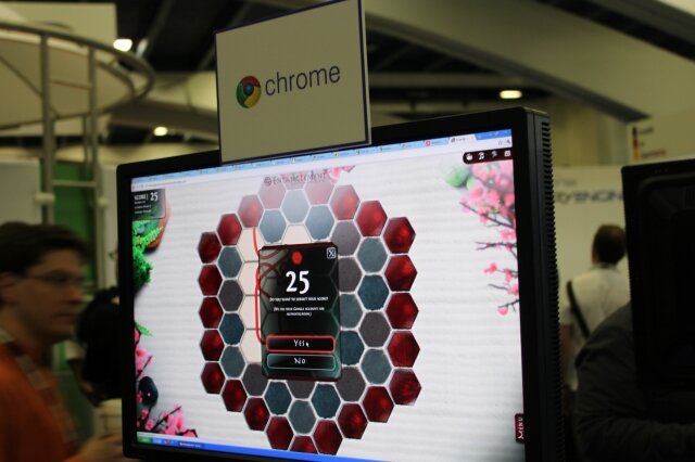 【GDC2011】ブースを初めて出展したグーグル、「Google TV」のゲームなどで注目を集める 