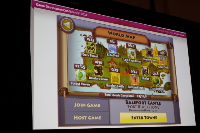 【GDC2011】本格的なMMORPGをスマートフォンで実現するための進化させるゲームデザイン