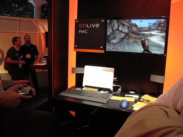 【GDC2011】クラウドゲームの世界が着々と・・・ゲーム機不要の「OnLive」最新アップデート