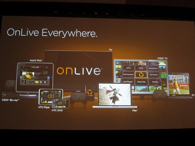 【GDC2011】クラウドゲームの世界が着々と・・・ゲーム機不要の「OnLive」最新アップデート