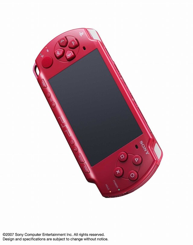 PSP、限定カラーの「ディープ・レッド」が発売決定