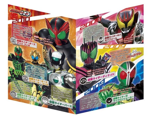 お父さんも欲しくなる！歴代の「仮面ライダー」がハッピーセットに登場