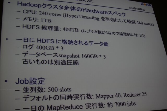 Mobageでの利用スペック