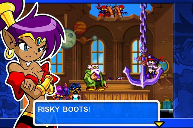 DSiウェアの良作アクション『Shantae: Risky's Revenge』がiOS向けに移植決定！