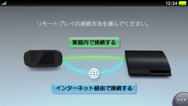 リモートプレイの接続