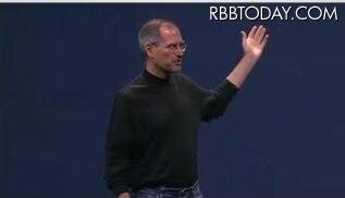 Leopard、Safari、iPhoneについて講演するジョブズ