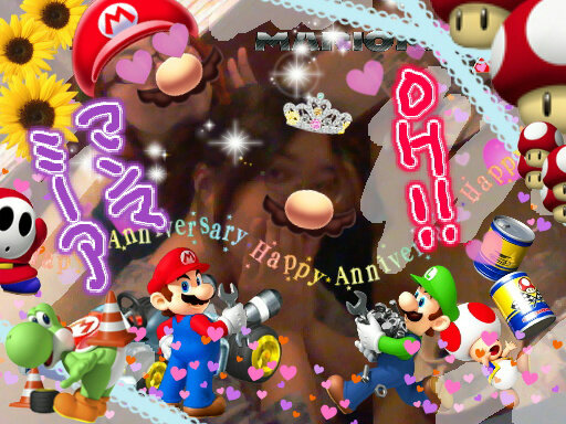 マリオ鼻で遊んじゃおう