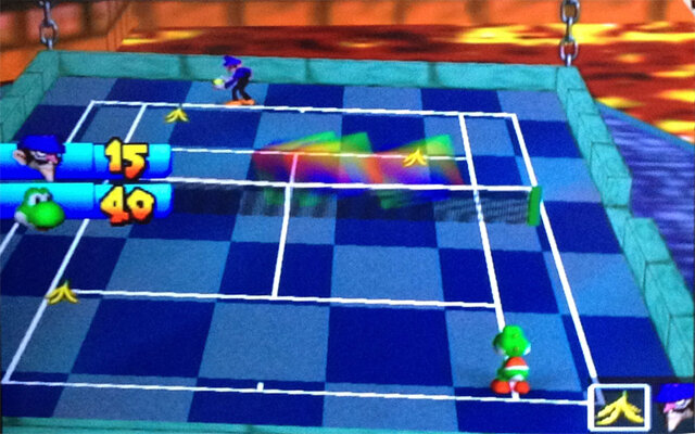 バナナの皮の投げあい