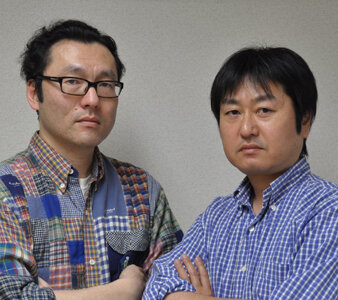 我孫子武丸氏と麻野一哉氏