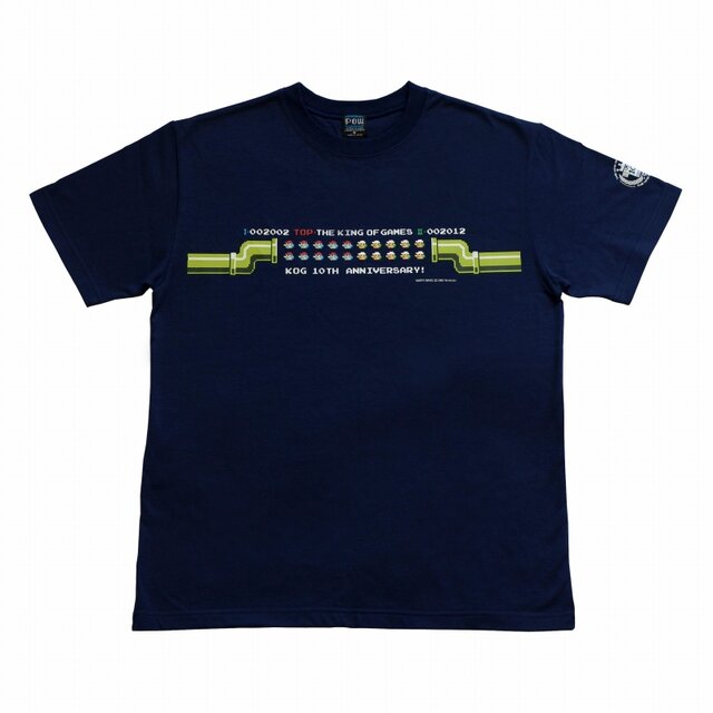 KOG10TH 記念T（ネイビー・表）