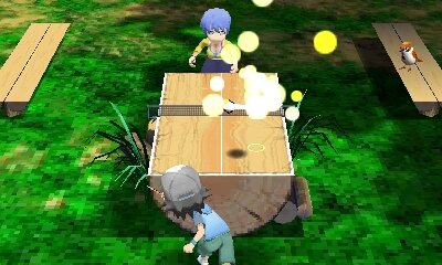 げんきくん一家がピンポンに挑戦！『おきらくピンポン3D』配信スタート