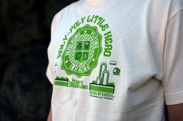 【THE KING OF GAMES】『星のカービィ』20周年記念Tシャツ発売、懐かしの『マリオブラザーズ』も