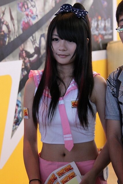 【China Joy 2012】とれたて中国美人をお届け！ゲームショウを彩るコンパニオンたち200枚(1)