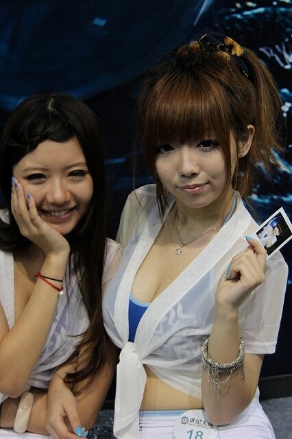 【China Joy 2012】とれたて中国美人をお届け！ゲームショウを彩るコンパニオンたち200枚(1)