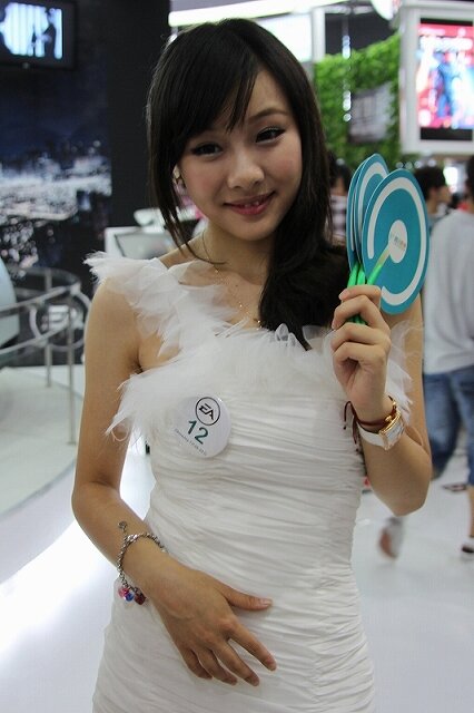 【China Joy 2012】とれたて中国美人をお届け！ゲームショウを彩るコンパニオンたち200枚(1)