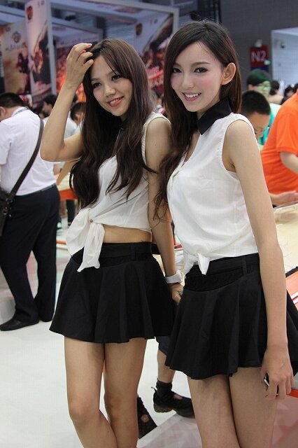 【China Joy 2012】とれたて中国美人をお届け！ゲームショウを彩るコンパニオンたち200枚(1)