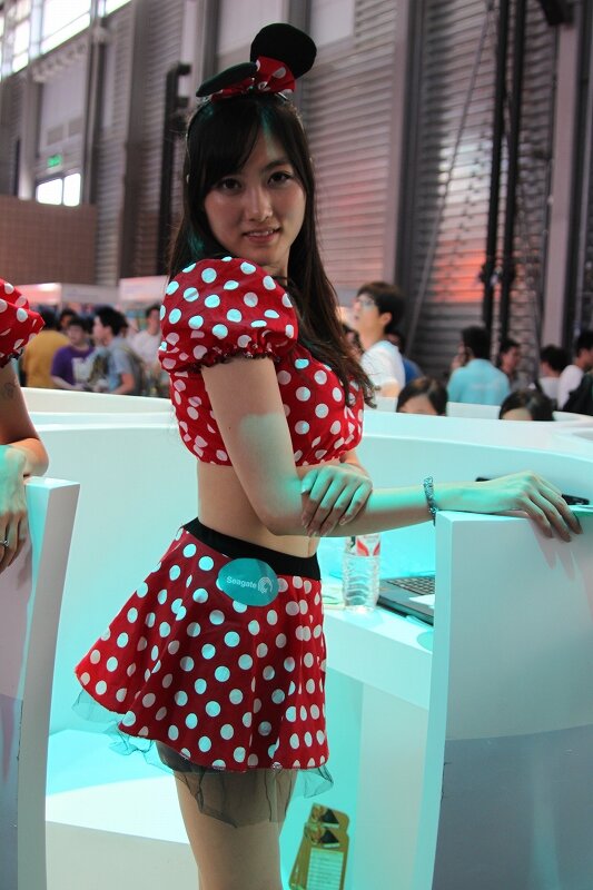 【China Joy 2012】熱気にも負けない！2日目の中国美女コンパニオンを紹介