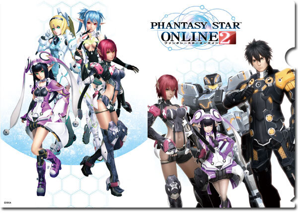 「PSO2」クリアファイル2枚セット