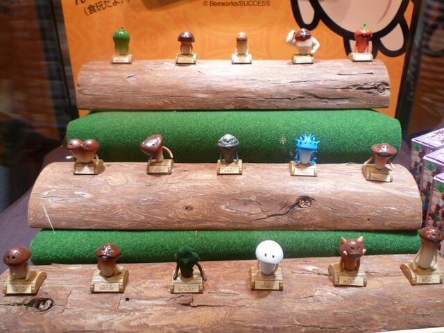 【ワンフェス2012夏】海洋堂産なめこ登場だよ