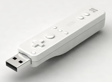 Wiiリモコン風のUSBメモリが登場