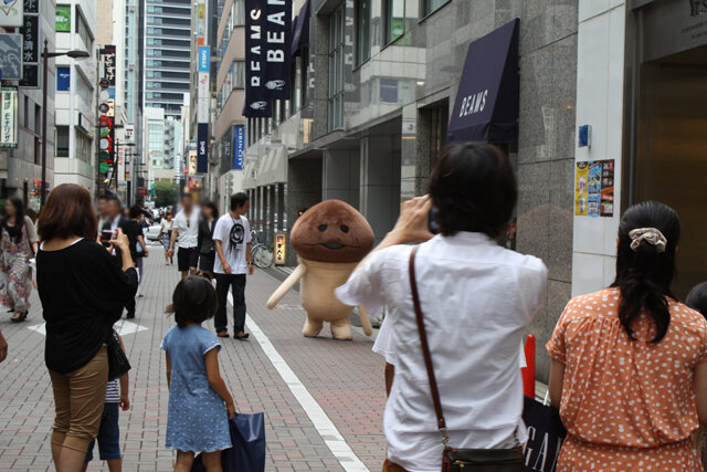 銀ブラなめこに胸キュン！なめこstyle月間in銀座レポート