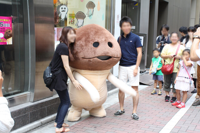 銀ブラなめこに胸キュン！なめこstyle月間in銀座レポート