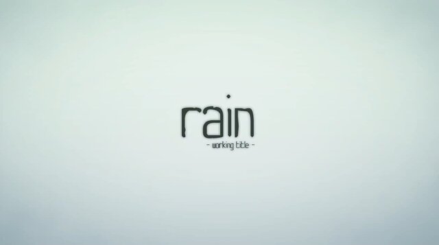 【gamescom 2012】ソニー、PS3新作『rain』発表 ― 雨が印象的なPVも同時公開