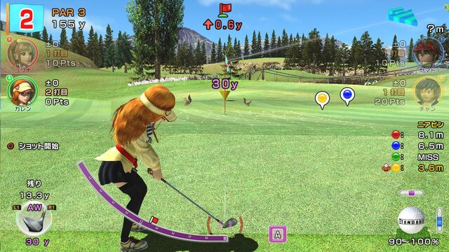 『みんなのGOLF 6』PS3にも登場 ― PS Vita版からの変更点も明らかに