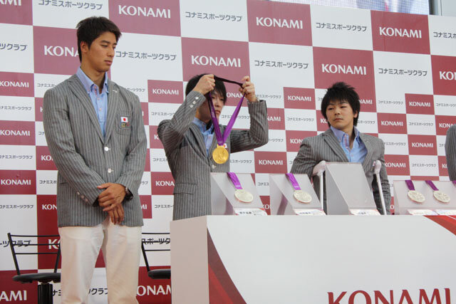 内村選手、山室選手、田中選手、藤井選手が登場！KONAMI競技部ロンドンオリンピック日本代表選手報告会