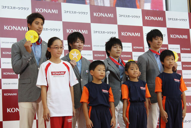 内村選手、山室選手、田中選手、藤井選手が登場！KONAMI競技部ロンドンオリンピック日本代表選手報告会