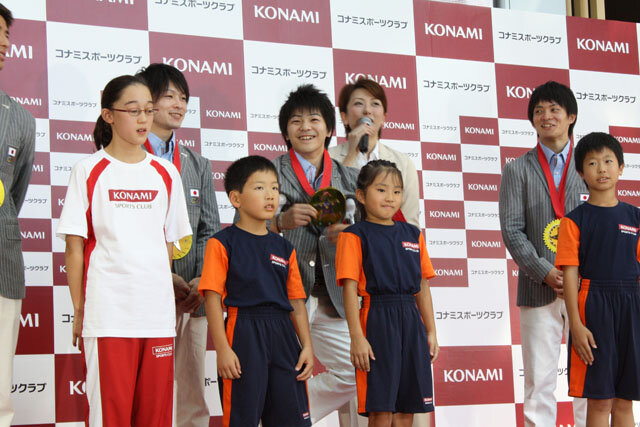 内村選手、山室選手、田中選手、藤井選手が登場！KONAMI競技部ロンドンオリンピック日本代表選手報告会