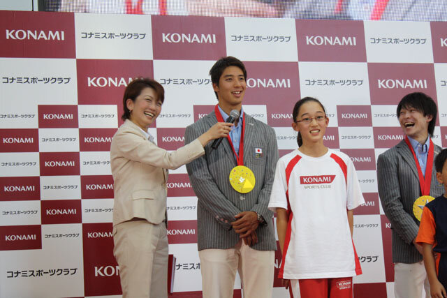 内村選手、山室選手、田中選手、藤井選手が登場！KONAMI競技部ロンドンオリンピック日本代表選手報告会