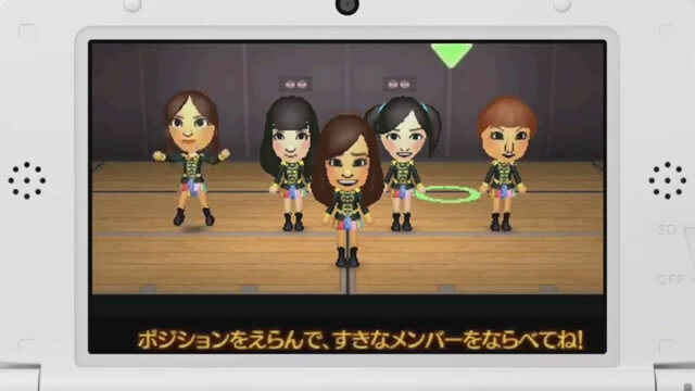 【Nintendo Direct】『AKB48+Me』本作の為に書き下ろしの新曲も収録