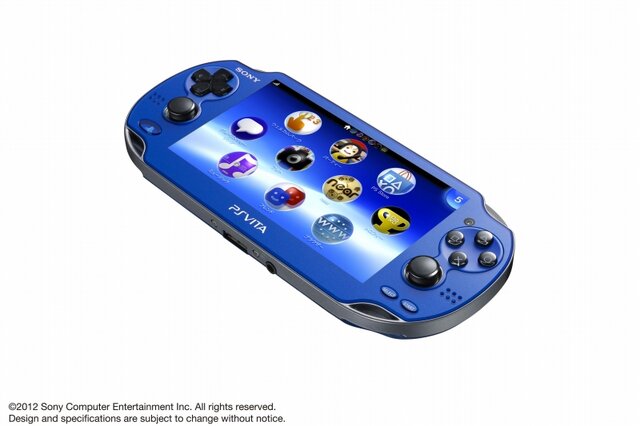 PlayStation Vitaに新色「コズミック・レッド」「サファイア・ブルー」登場