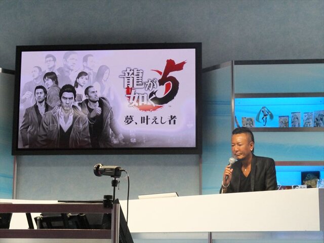 【TGS 2012】発売日は12月6日に決定！『龍が如く5 夢、叶えし者』を名越稔洋氏が語る