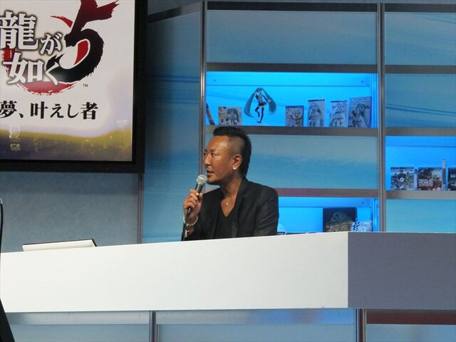 【TGS 2012】発売日は12月6日に決定！『龍が如く5 夢、叶えし者』を名越稔洋氏が語る