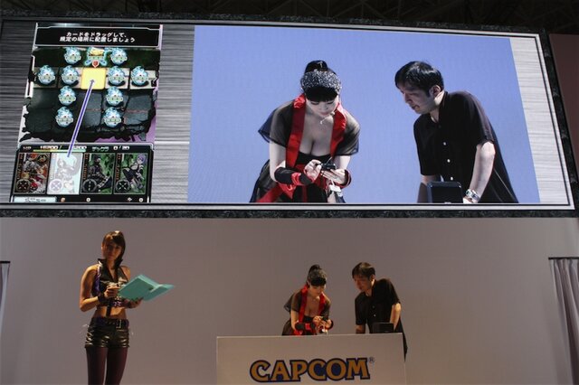 【TGS 2012】カプコンの完全新作『忍者アームズ』、ゲストの森下悠里さんがセクシーすぎる！