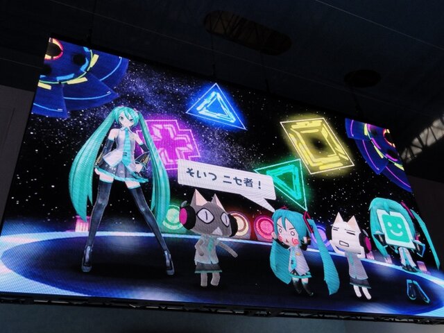 【TGS 2012】ミクとトロクロぽっぴっぽー！『初音ミク-Project DIVA- f』が『みんなといっしょ』とコラボ