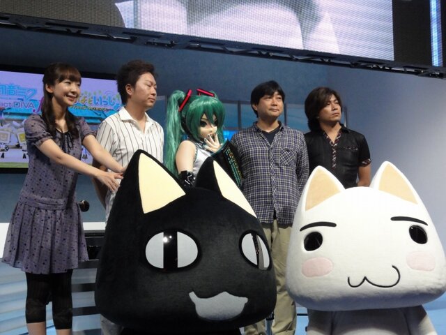 【TGS 2012】ミクとトロクロぽっぴっぽー！『初音ミク-Project DIVA- f』が『みんなといっしょ』とコラボ