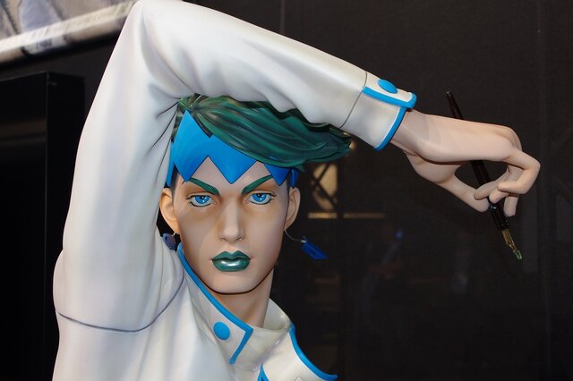 【TGS 2012】あ…ありのまま 今 起こった事を話すぜ！岸辺露伴等身大フィギュア撮影中にサプライズ