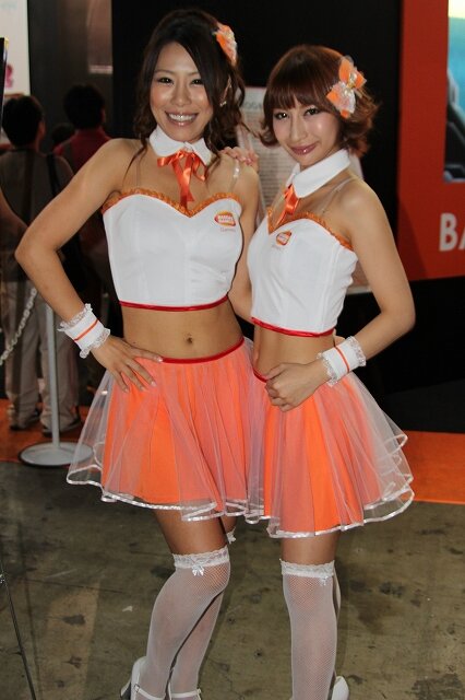 【TGS 2012】ビジネスデーを彩ってくれたコンパニオンたち、DAY2編