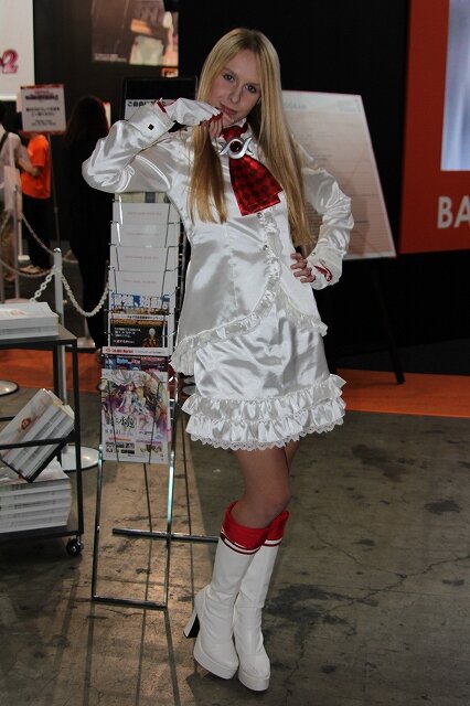 【TGS 2012】ビジネスデーを彩ってくれたコンパニオンたち、DAY2編