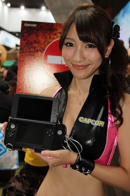 【TGS 2012】3DS LLでも「拡張スライドパッド」で快適なモンハンを！LL用が初披露