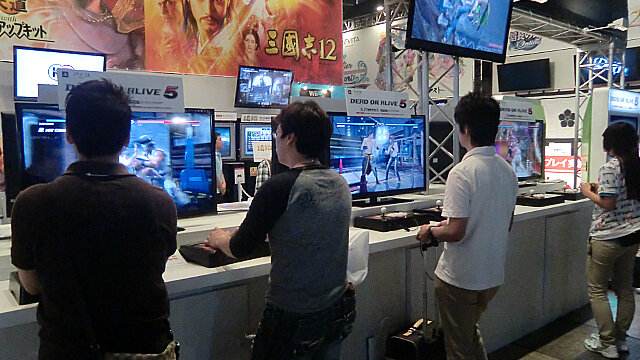 【TGS 2012】『DEAD OR ALIVE 5』プレイアブルデモ対戦レポート